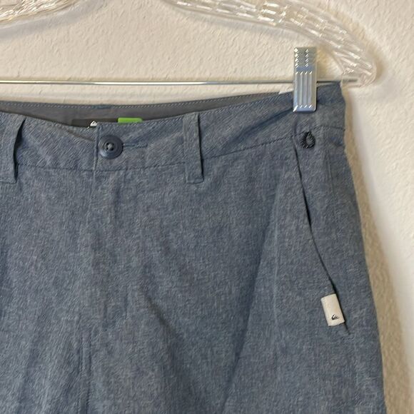 Quiksilver Mens Shorts Union Heather Amphibian | size 29 - Picture 4 of 8